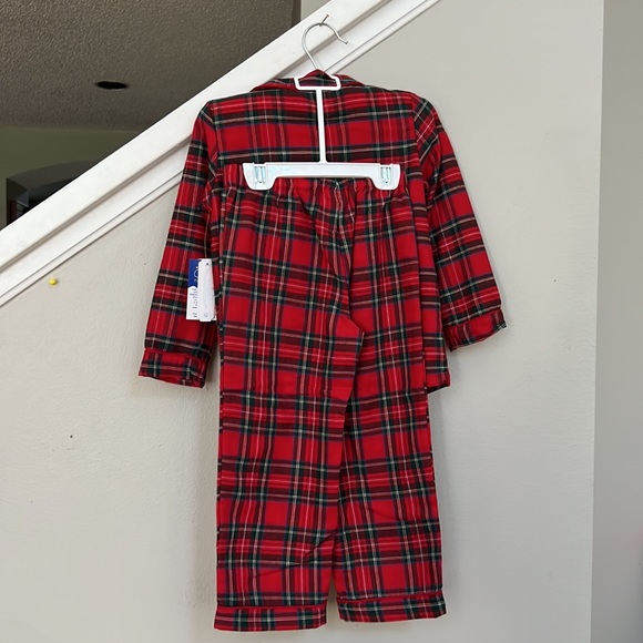 Edgehill Collection Christmas Plaid Family Matching 2 Piece Pajama Set - Picture 6 of 9